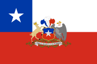 presidents flag of chile