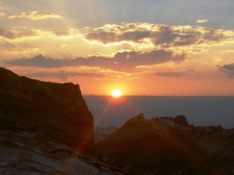 Sunset Far North, Chile tourism