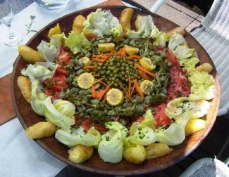 Salad In Lican, Chile Food