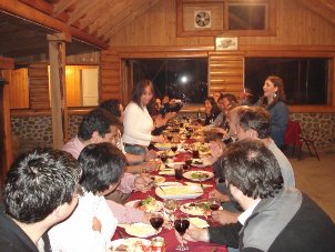 Family gathering, Chilean People
