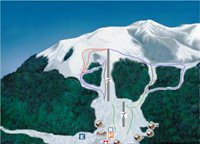Mapa El Fraile, ski maps